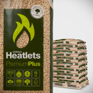 Heatlets Premium træpiller, 6mm, 15kg, 900 kg