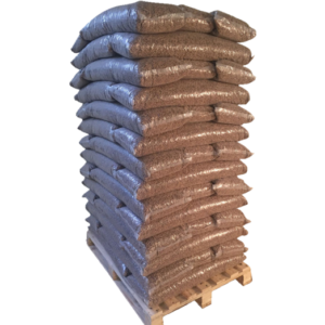 Calorius træpiller 6 mm - palle med 56 poser á 16 kg/896 kg