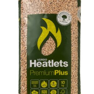 Heatlets PremiumPlus 6mm træpiller - 10 kg's poser