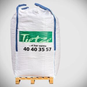 Tietze træpiller, 6mm - 1000 kg. bigbag KUN SJÆLLAND